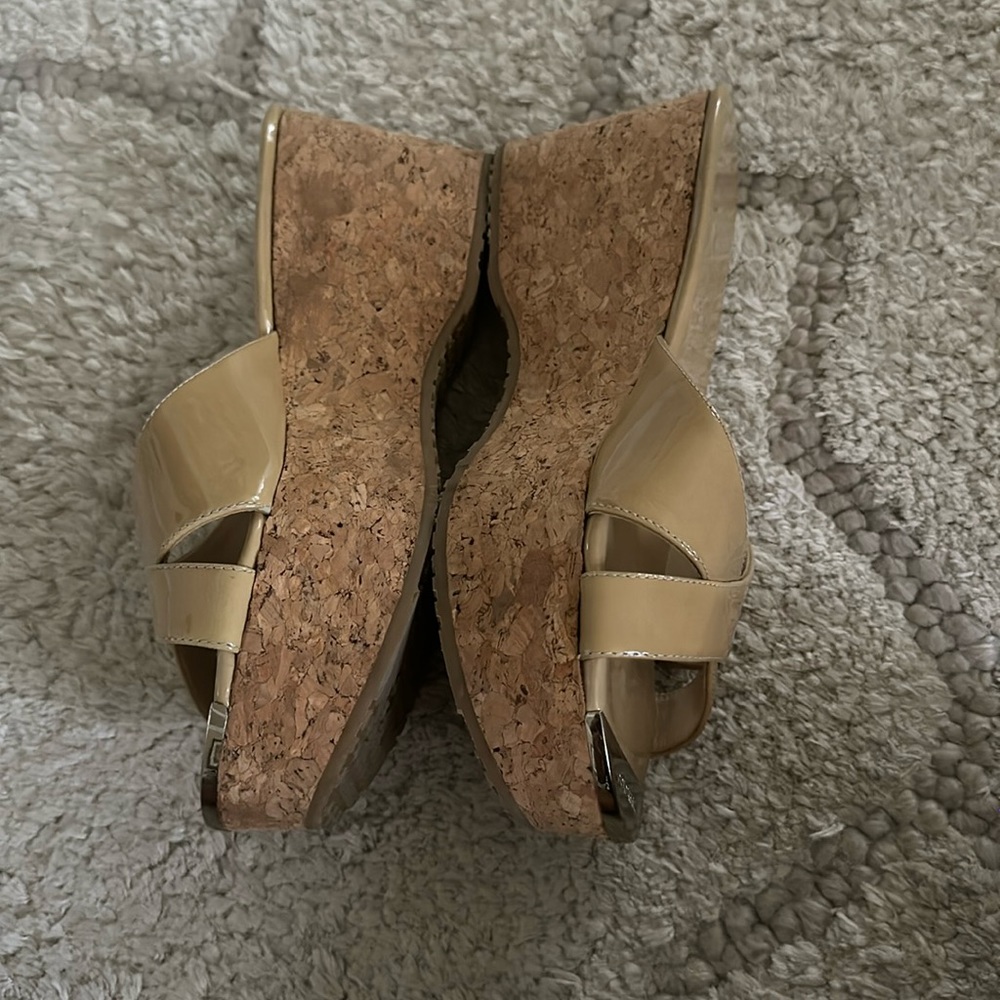 Jimmy Choo Cork Slides. Worn Once. Amazing Condit… - image 3